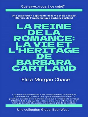 cover image of La reine de la romance